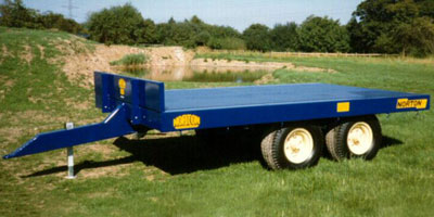 FL1610 Flatbed trailer - suitable for pallets